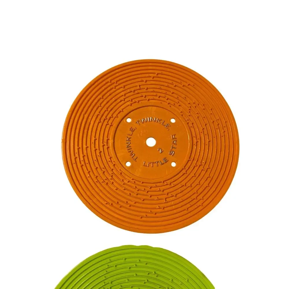 Vintage Fisher Price Replacement Records #995 Double Sided Green Blue Purple